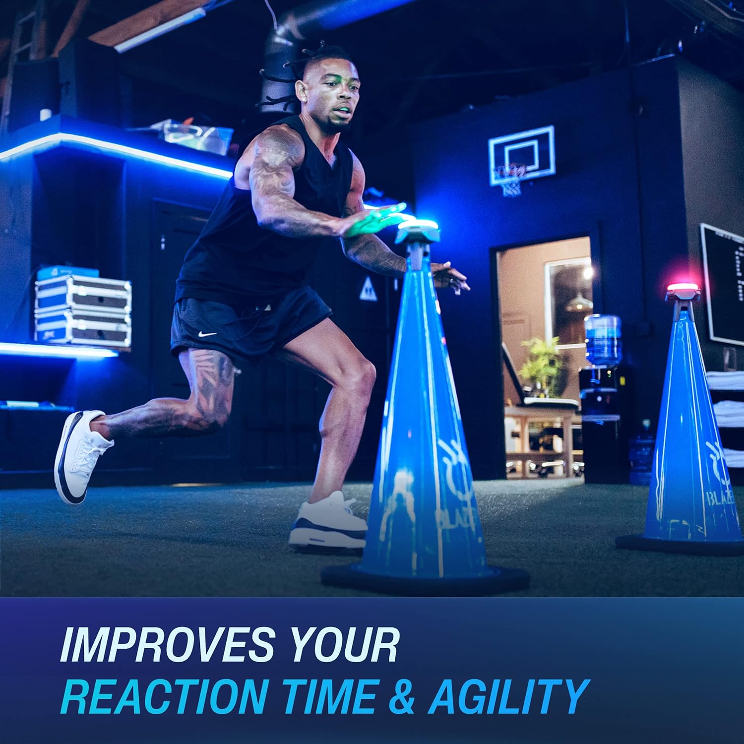 BlazePod Reaction Training Kit Smart Pods for Speed, Agility & Cognitive Drills - Pro-Level Training for Athletes, Trainers, Therapists & Coaches - App Access Included (4 Pods) - Image 7