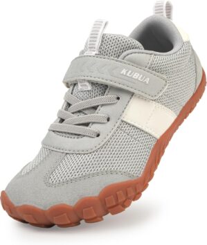 KUBUA Boys Girls Sneakers Kids Bare...