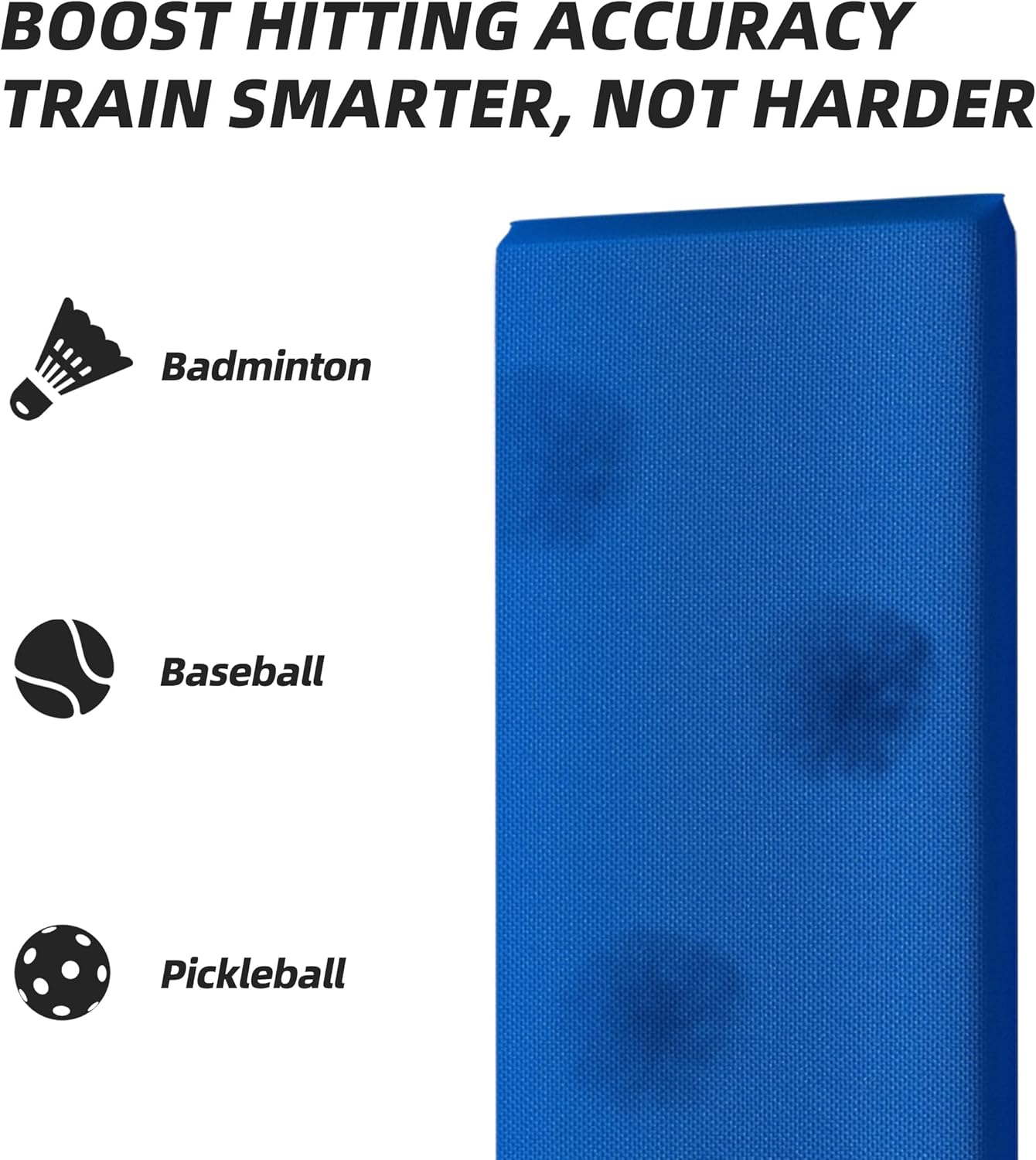 MR Tennis Targets, Portable Pickleball Hitting Target w/High-Visibility Markers, Advanced Tennis Training Targets, Tennis and Pickleball Serve Training Aid for Practice & Skill Improvement, Pack of 2 - Image 3