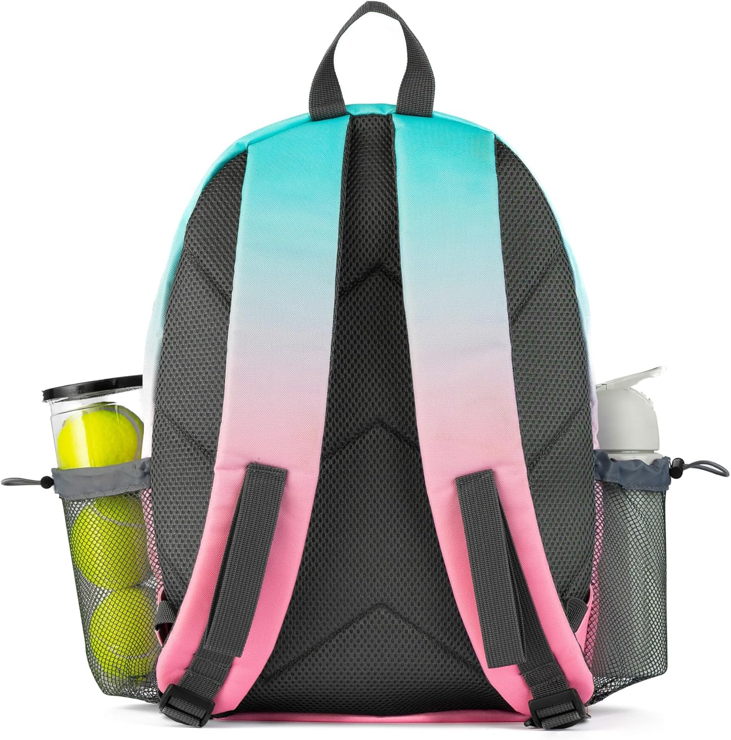 Kids Tennis Backpack, Boys and Girls Junior Bag, For Junior Tennis Rackets, Multiple Pockets with Shoe Compartment, Mesh Padded Straps - Image 6
