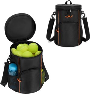 DSLEAF Tennis Ball Bag with Sturdy ...