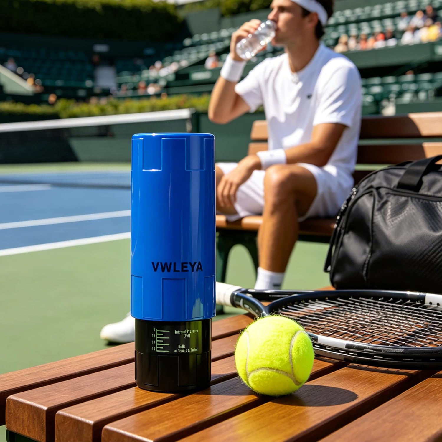Tennis Ball Pressurizer, Holds 3 Balls Under 14 PSI | Reusable Tennis Ball Saver, Pressurized Storage Canister, Keeps Bounce Like New, Extends Ball Life, Portable and Durable - Image 5