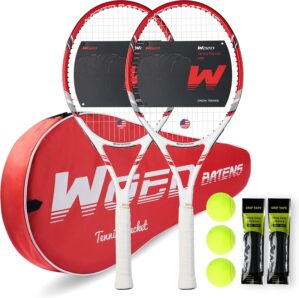 Pro Tennis Racket for Adults, 2 Pla...