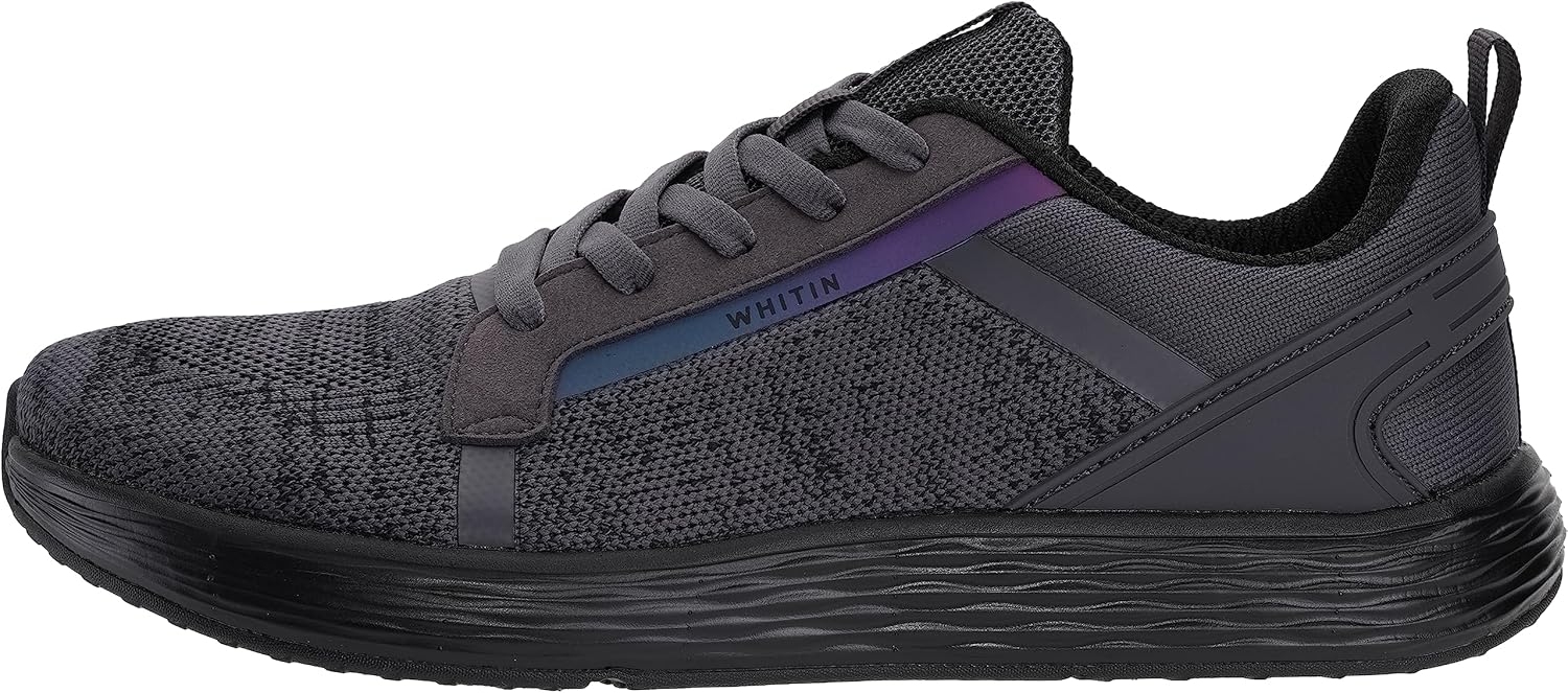 WHITIN Men's Wide Toe Box + Zero Drop Sole Road Running Shoes | Rubber Outsole - Image 3