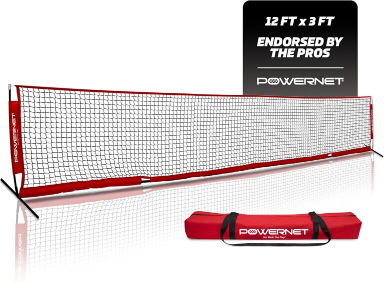 PowerNet Soccer Tennis Net, Portabl...