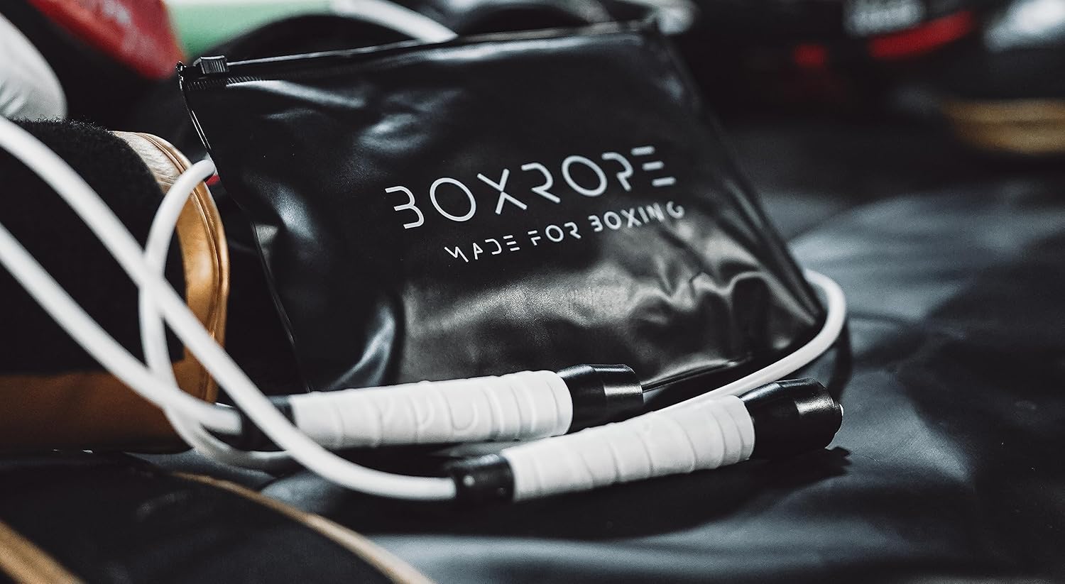BOXROPE, A Jump Rope Made For Boxing, Tangle-Free, 15% Heavier Than A Normal PVC Rope, Boxer Jump Rope, Adjustable, Includes Grip Tapes For More Grip, Skipping Rope for Boxers, Premium Quality - Image 3