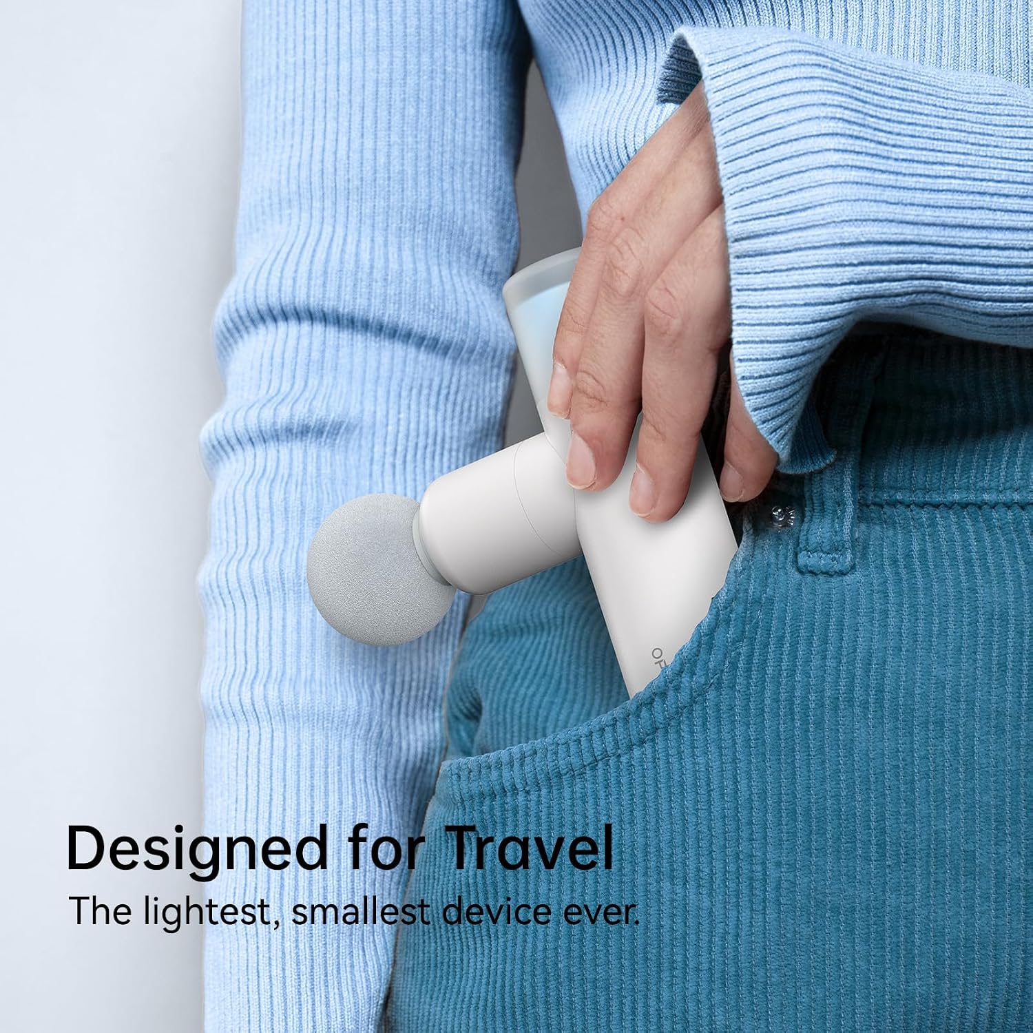 Opove M3 Mini Massage Gun for Back Pain Relief, with Facial Mode, 7mm Amplitude, 4 Vibration Levels Ultralight Portable and Rechargeable Fascia Gun Active Recovery Women Presents - Image 4