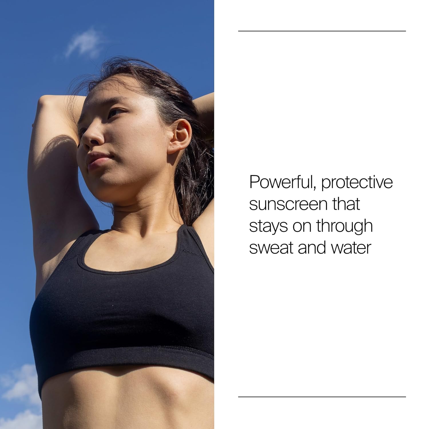 Neutrogena, Sport Face Sunscreen SPF 70+, Oil-Free, Sweat and Water-Resistant, Broad-Spectrum UVA/UVB, 2.5 Fl Oz - Image 3