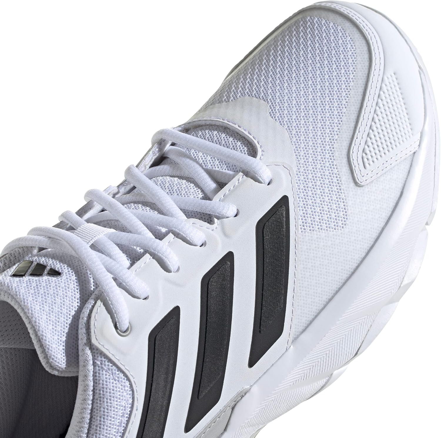 adidas Mens Courtjam Control 3 Tennis Sneakers Shoes - Blue - Image 7