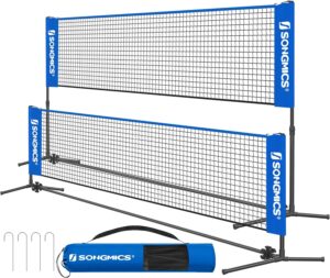 SONGMICS Badminton Net, Height Adju...