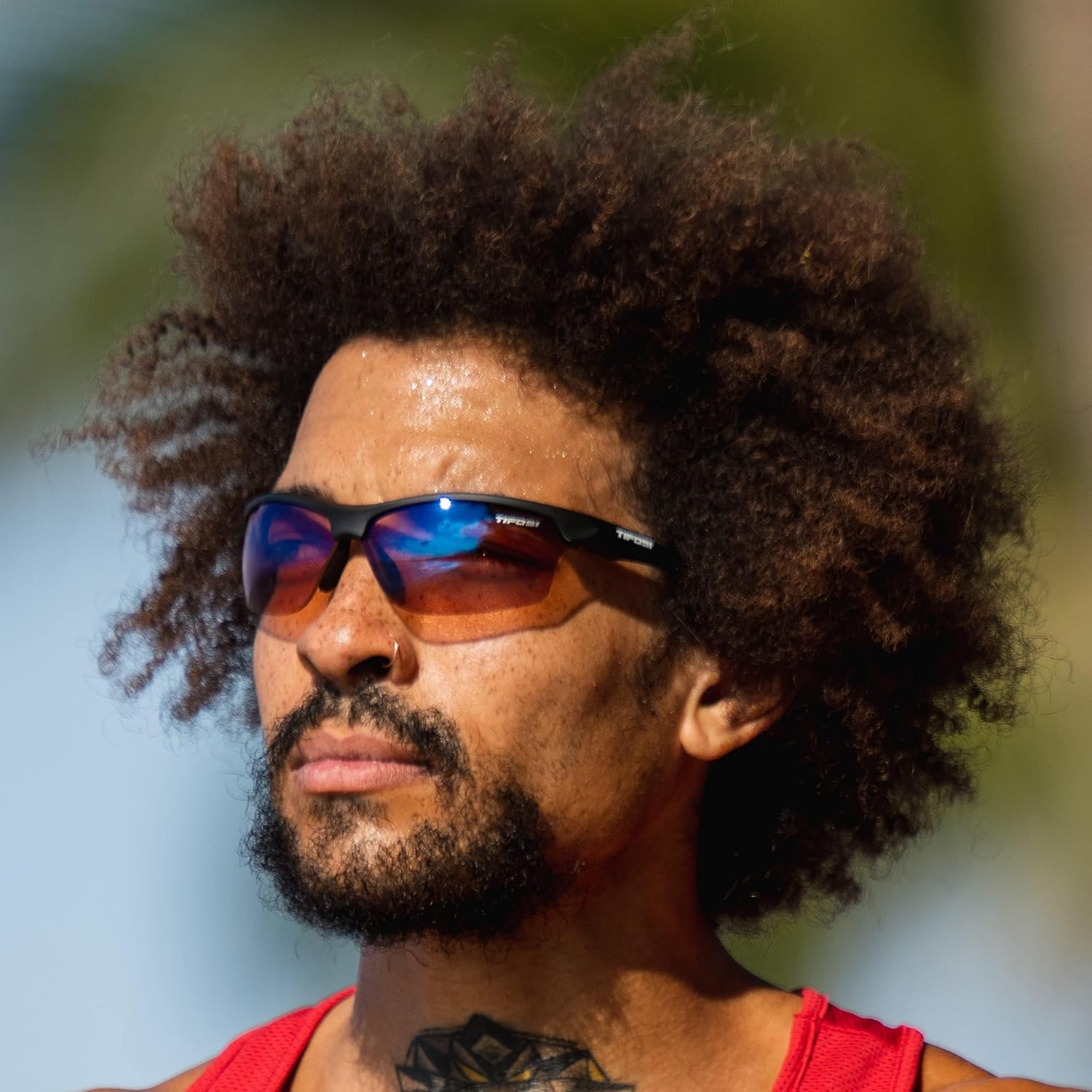 Tifosi Intense Sport Sunglasses Men & Women - Ideal For Golf, Pickleball, Running & Tennis. Vented Lenses Prevent Fogging - Image 3