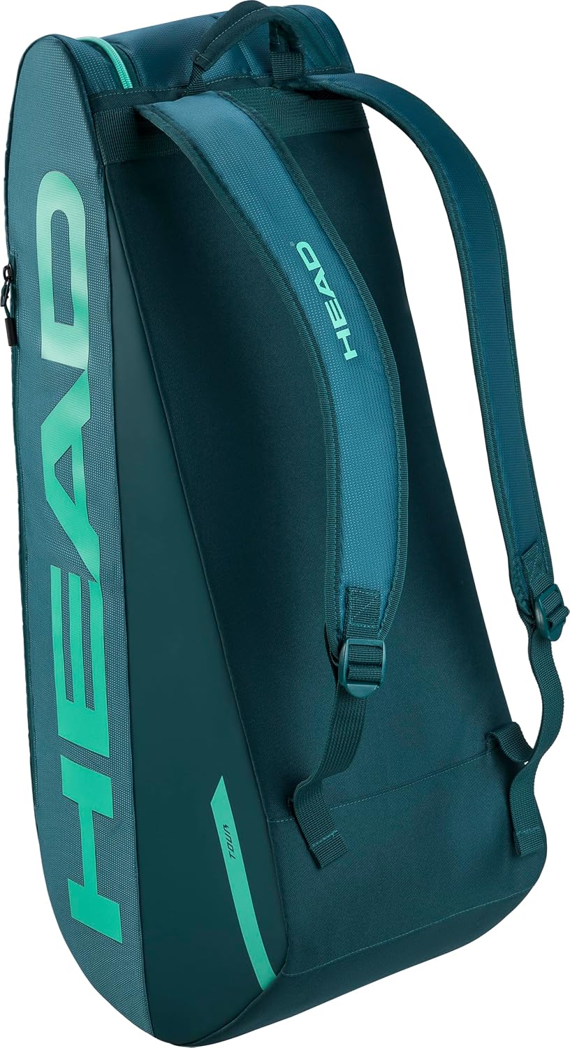 HEAD Tour Racquet Bag M (6R) Tennis Bag - Holds Up to 6 Racquets, CCT+ Climate Control Technology, 2 Main Compartments, Shoe Pocket & Backpack Carry System | 6 Racquet Capacity - Image 3