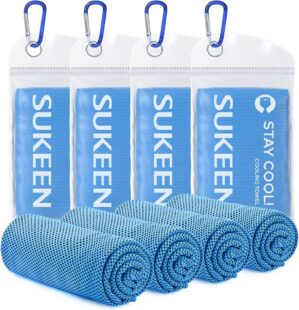 Sukeen [4 Pack Cooling Towel (40...