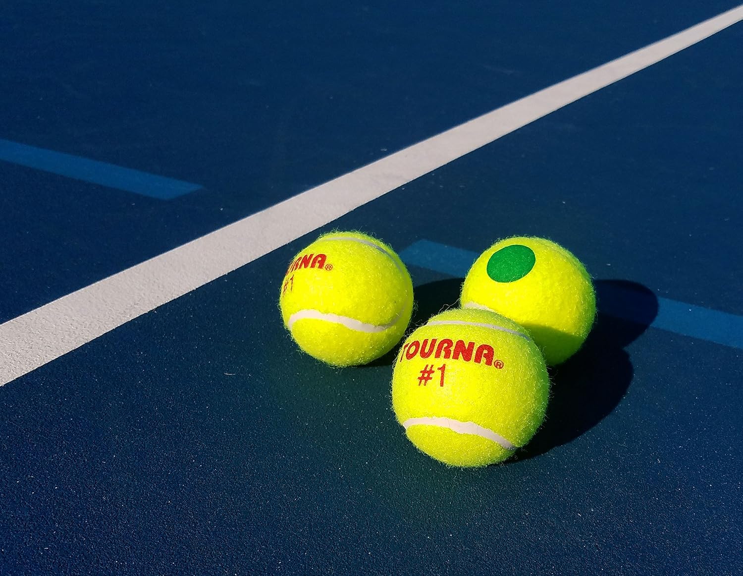 Tourna Green Dot Low Compression Tennis Balls - Image 6