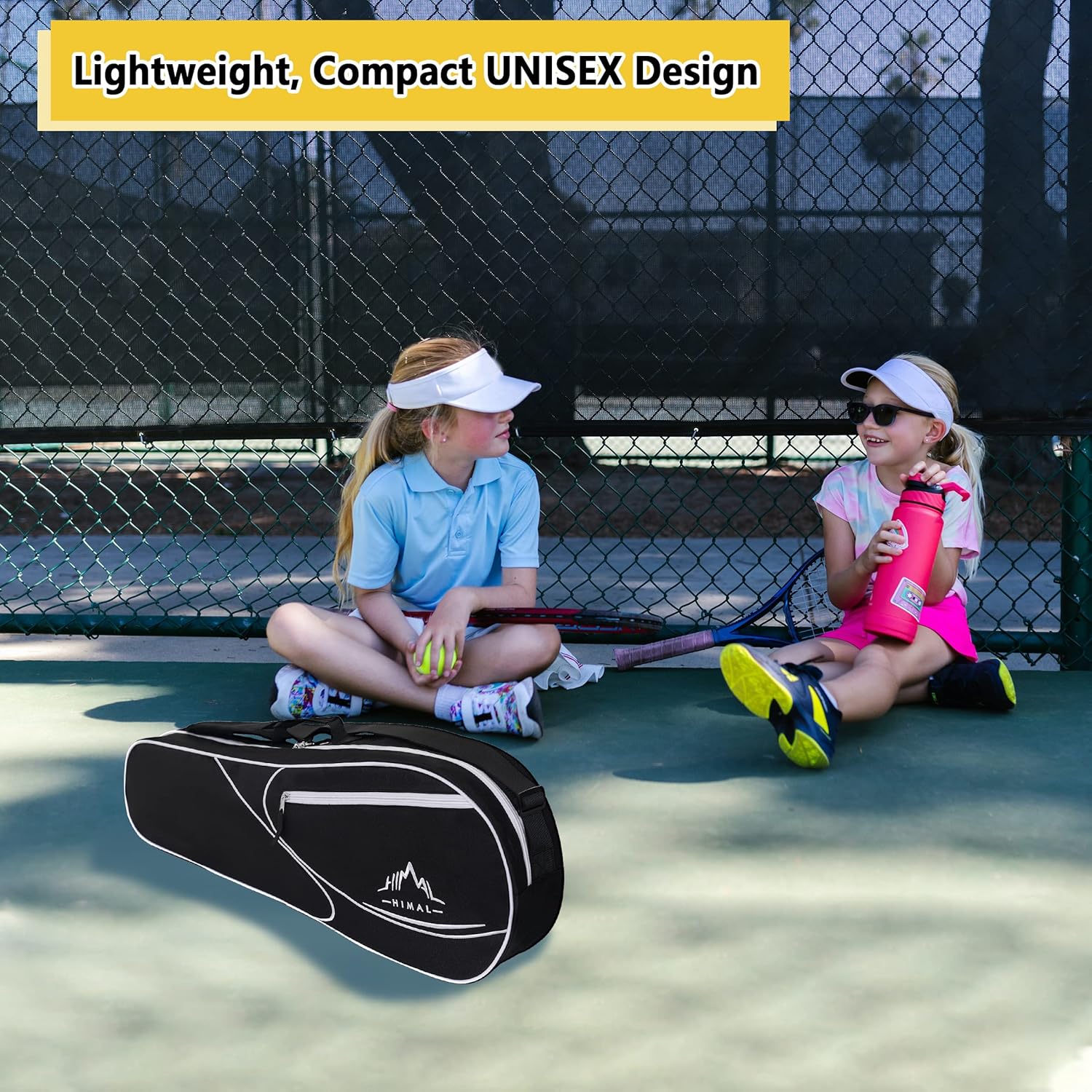 Himal 3 Racquet Tennis Bag With Protective Pad, Tennis Racket Bag for Men Women, Sports Enthusiasts of All Ages - Image 2