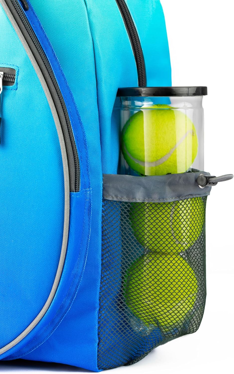 Kids Tennis Backpack, Boys and Girls Junior Bag, For Junior Tennis Rackets, Multiple Pockets with Shoe Compartment, Mesh Padded Straps - Image 7