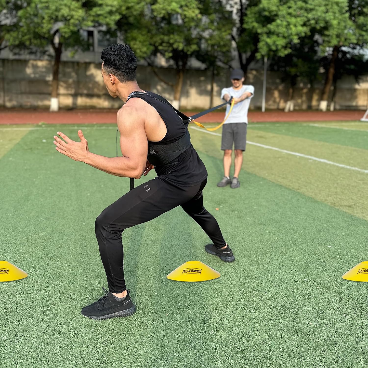 POWER GUIDANCE Speed Training Equipment/Overload Running Resistance & Release, Agility and Speed Equipment for Sprint Running and Football, Basketball, Soccer,Softball - Image 3