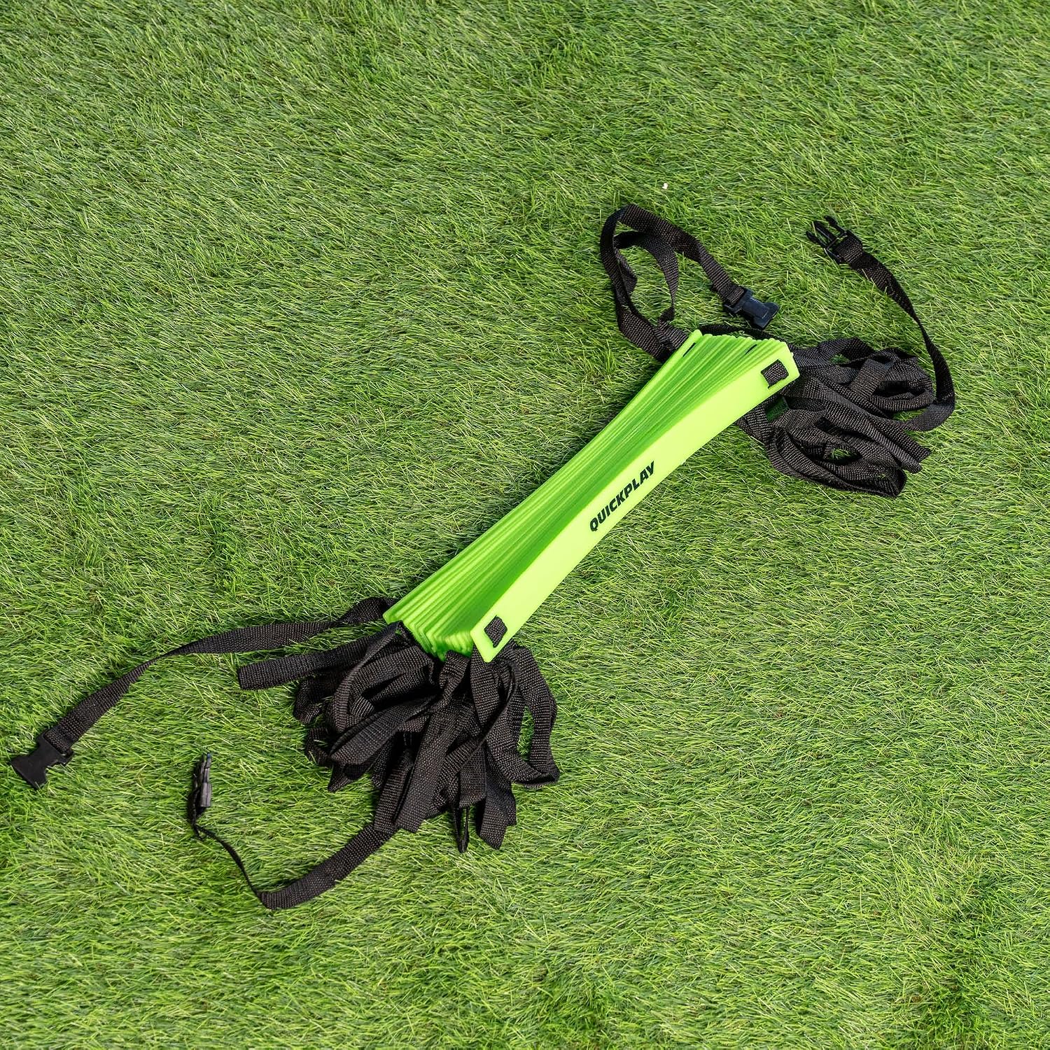 QUICKPLAY Adjustable Agility Ladder 29.5ft - Soccer Training Ladder 20 Rungs Speed Ladder with Adjustable Spacing for Agility Drills and Footwork, Portable Soccer Training Equipment - Image 3