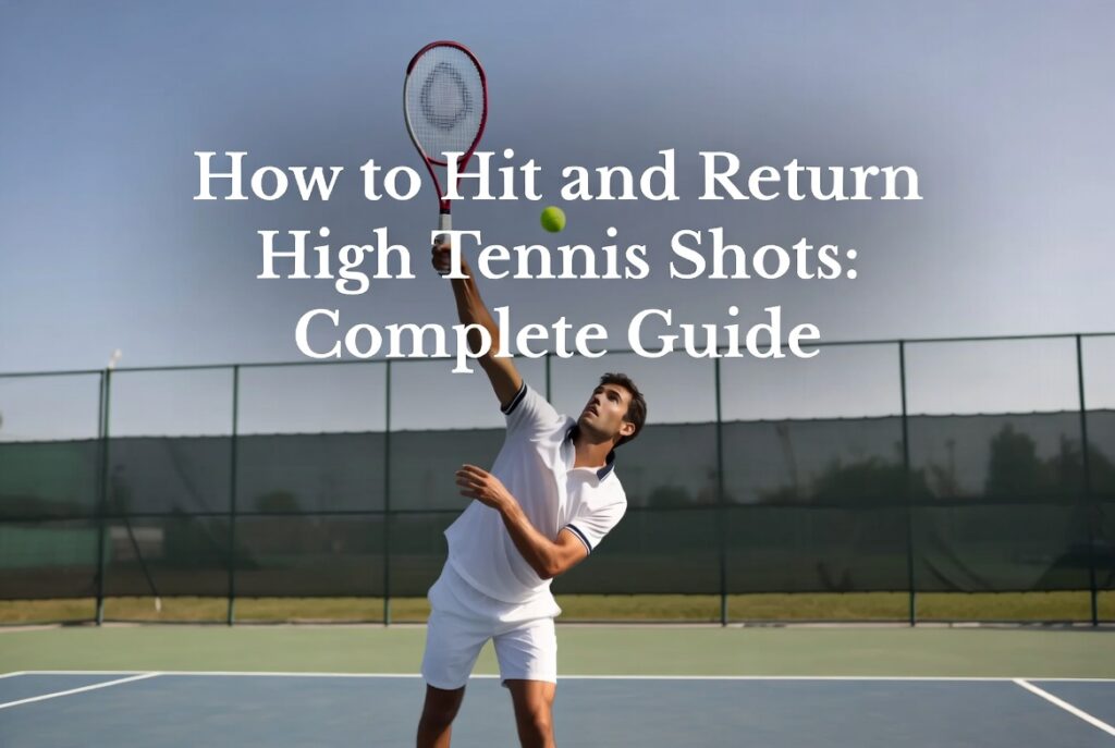 How to Hit and Return High Tennis Shots: Complete Guide