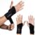 Copper Compression Wrist Brace – Copper Infused Adjustable Orthopedic Support Splint for Pain, Carpal Tunnel, Arthritis, Tennis Elbow, Tendinitis, RSI, Ganglion Cyst for Men Women – Left Hand – S/M