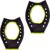 Tennis Racket Sweet Spot Trainer Adjustable Position Learn to Hit The Center Swing Training Aid for Outdoor Sports Pack of Two