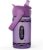 CamelBak Crayola Flip Straw Kids Water Bottle with Bite Valve, Tritan Renew Design for School and Everyday Use, 14oz, Violet