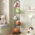 Vertical Ball Storage Rack – Adjustable 5-Tier Sports Organizer Stand for Basketball, Soccer, Volleyball and More（56.7inches）