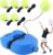 Tennis Trainer with Rebound Ball, Portable Self-Study Practice Kit Includes 6 Tennis Balls & 1 Base, Durable PE Plastic Design for Outdoor Backyard Court Training