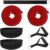 Speed and Agility Training Equipment, Two Resistance Bands and Adjustable Waist Belts 8pcs 80lb for Solo or Partner Exercise to Maximize Strength Power Focus Suitable for Muti-Sports