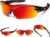 Rosemal Sunglasses Men Polarized Sports UV400 Protection TR90 Frame for Running Cycling Baseball Golf