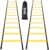 GHB Pro Agility Ladder Agility Training Ladder Speed 12 Rung 20ft with Carrying Bag