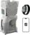 Basic Tennis Ball Machine, 18.7LB Portable Tennis Robot, 4H Runtime & 100+ Ball Capacity, Smart App & Voice Control, Multi-Training Mode, LED Display, 75MPH, Ideal for Beginners & Pro