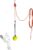 Swing Trainer with Pulley-Height Adjustable with 13ft Rope Practice Aid,Improve Batting & Develop Muscle Memory|Training Tools for Tennisball,Pickleball,Baseball&Softball,Indoor/Outdoor Use