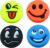 Tennis Racket Vibration Dampener, Racket String Shock Absorber, Great Tennis Gift (1 Orange, 1 Yellow, 1 Blue, 1 Black)