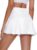 Ibeauti Womens Back Pleated Athletic Tennis Skorts Golf Skirts with 3 Pockets Mesh Shorts for Running Active Workout