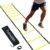 20ft Adjustable Agility Ladder with Carry Bag Training Equipment for Footwork Drills | Football Training Equipment & Speed Ladder for Soccer, Basketball – Fitness Feet Training