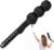 Tennis Serve Trainer Rebound Aid Moving Ball Tool Improves Rhythm Smooth Swing Training Sock Shaped Correct Posture Suitable for Beginners Professional Players Portable Equipment (Black)