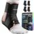MODVEL Slim Lace Up Ankle Brace, Adjustable Ankle Braces for Men, Ankle Brace for Women, Ankle Support for Women – Figure 8 Ankle Brace Strapping with Soft Pads for Sprained Joint Stability Ankle Wrap