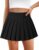 DLOODA Pleated Skirts for Women High Waisted Tennis Skirt Athletic Skorts with Pockets Shorts Workout Golf Skort
