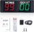 YZ LED Portable Digital Scoreboard, Tabletop Electronic Scoreboard with Remote, Score Keeper for Games Cornhole/Basketball/Ping Pong/Baseball/Tennis/Volleyball Indoor Outdoor