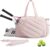 BAGSMART Tennis Gym Bag for Women, Tennis Backpack Holds 2 Rackets with Shoe Compartment, 15.6″ Laptop Gym Backpacks for Court, Off-work, Everyday & Overnight Weekend