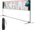 OLIXIS Portable Badminton Net, 2-5 FT Height Adjustable Volleyball Net, Badminton Net with Carry Bag, Volleyball Net, Pickball Net, Backyard Game Indoor Outdoor Use