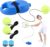 Tennis Trainer Rebound Ball with 3 String Balls,Solo Tennis Training Equipment for Beginners,Tennis Training Tool Rebound Tennis Trainer for Self Practice Tennis Training Tool