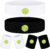 Daifunli 6 Pcs Sweatband Set Sports Headband Wristband Set 4 Moisture Wicking Athletic Wristband and 2 Headbands Wrist Sweatband Terry Cloth Sweat Absorbing Head Band for Workout
