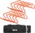 GHB Agility Hurdles 8″ Speed Agility Training Hurdles, Detachable Sturdy Hurdles Training Equipment Set with Carry Bag for Kids,Athletes,Soccer,Basketball
