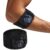 Tennis Elbow Brace for Men & Women, Elbow Brace for Tendonitis and Tennis Elbow and Golfer’s Elbow, Adjustable Elbow Strap (Black, One Size Regular)