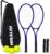 HIRALIY Tennis Rackets 2 Pack for Adults Beginners – 27 Inch Lightweight Aluminum Tennis Racquet Set with 3 Balls & Carry Bag – Vibration Dampening & Large Sweet Spot for Men Women Couples
