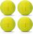 Walker Tennis Balls Precut Tennis Balls for Walkers 4PCS Walkers Legs Universal Precut Glide Balls, Heavy Duty Long Lasting Felt Pad Glide Coverings