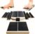 Portable Wooden Slant Board for Calf Stretching Squats Calf Stretcher Pilates Physical Therapy Equipment Adjustable Incline Board for Knees Ankle Heel Feet Leg