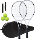 UUBEMM Tennis Rackets 2 Players Rec...
